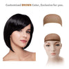 LPOW Wig Caps 20 Pieces Brown Wig Caps, Soft Thin Stretchy Nylon Stocking Wig Caps